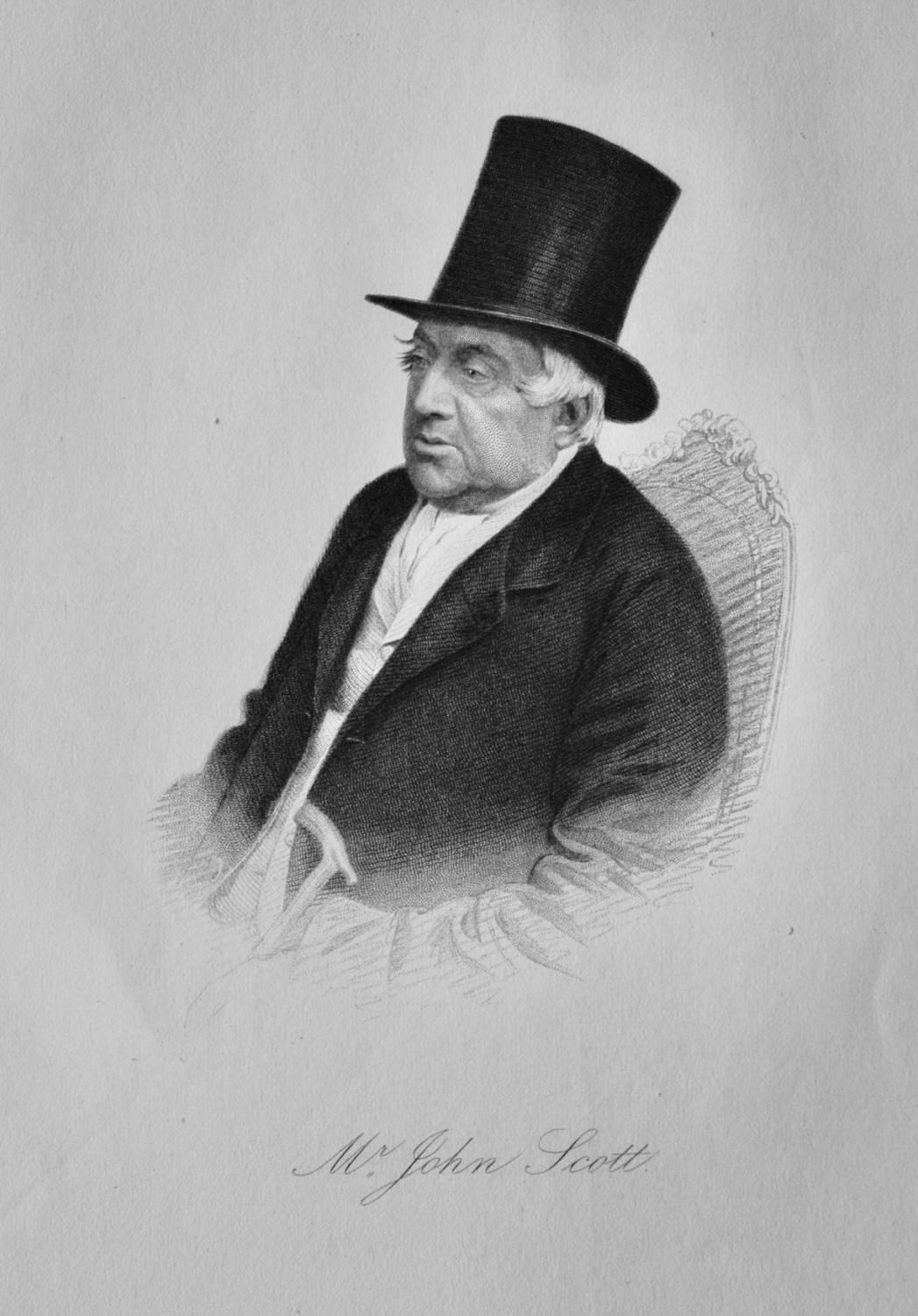 Mr. John Scott. (Racehorse Trainer)  1794 - 1871.