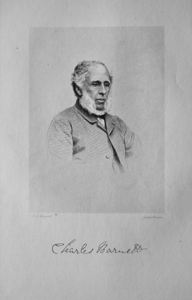 Mr. Charles Barnett. 1796 - 1876. (Huntsman).