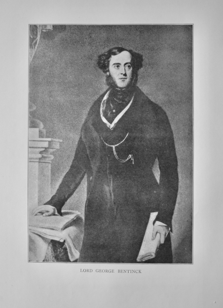 Lord George Bentinck.  1802 - 1848.