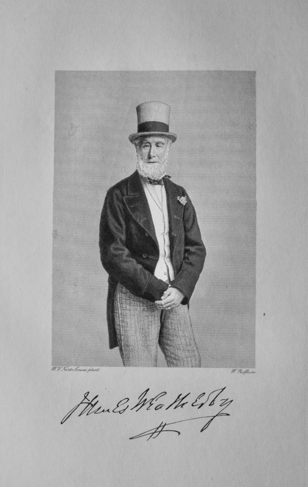 Mr. James Weatherby.  1810 - 1894.  (Huntsman).