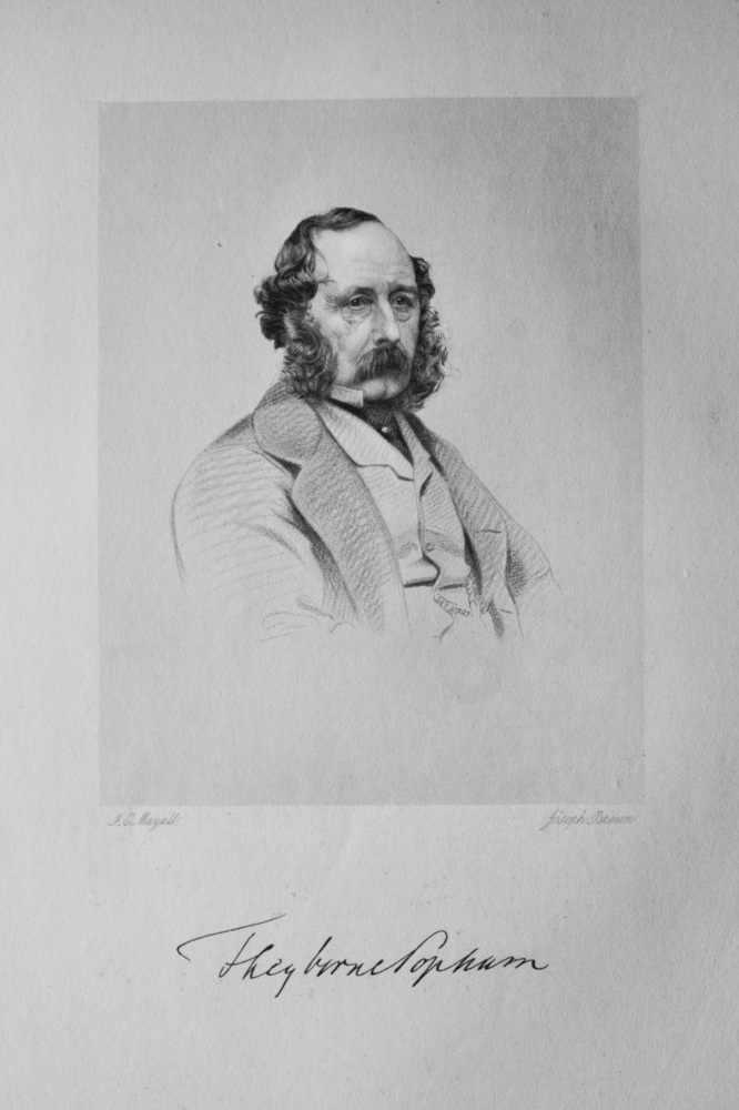 Mr. Francis Popham.  1809 - 1880.  (Racehorse Owner).