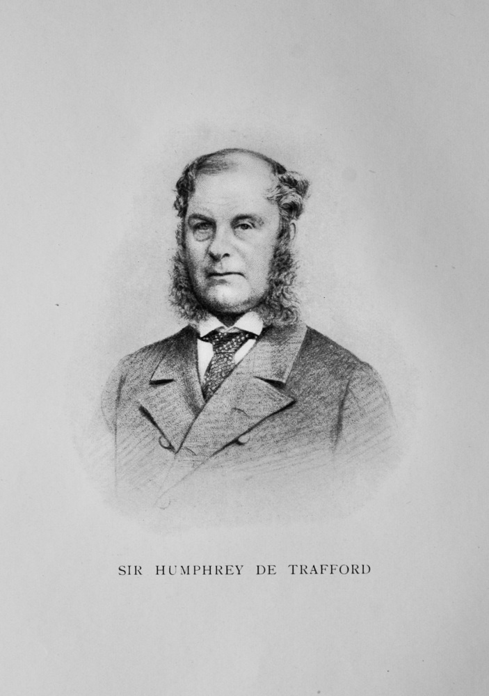 Sir Humphrey De Trafford. 1808 - 1886.  (Huntsman).