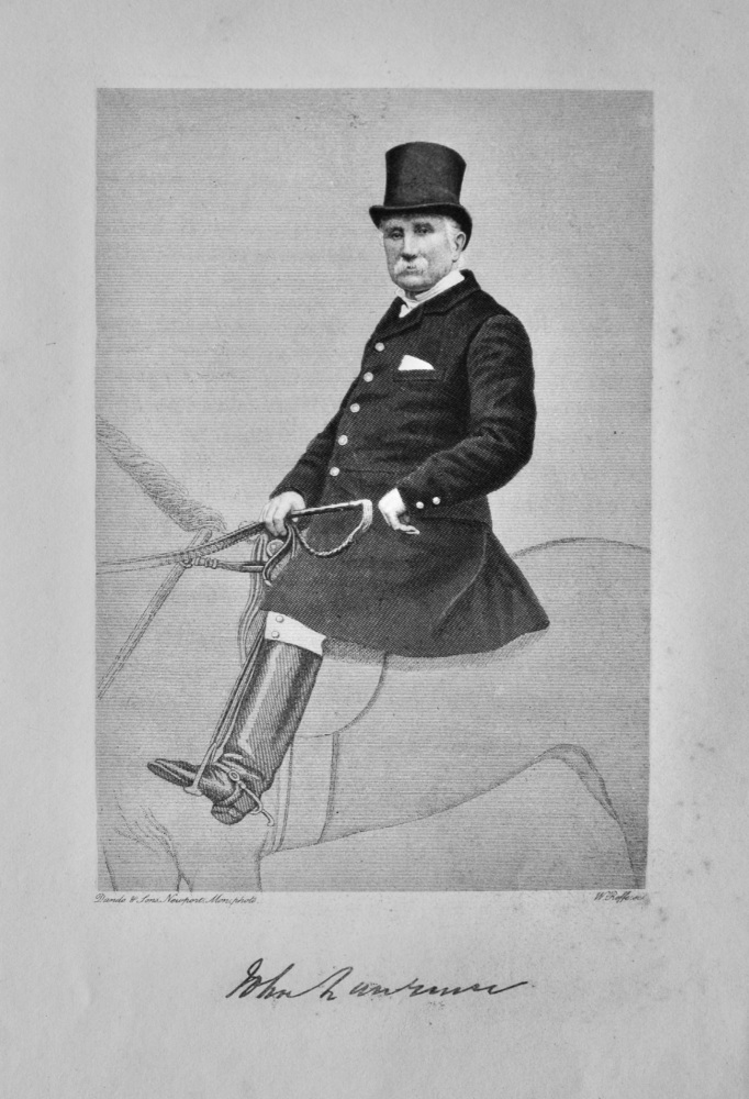 Mr. John Lawrence.  1807 - 1901. (Master of Hounds.)