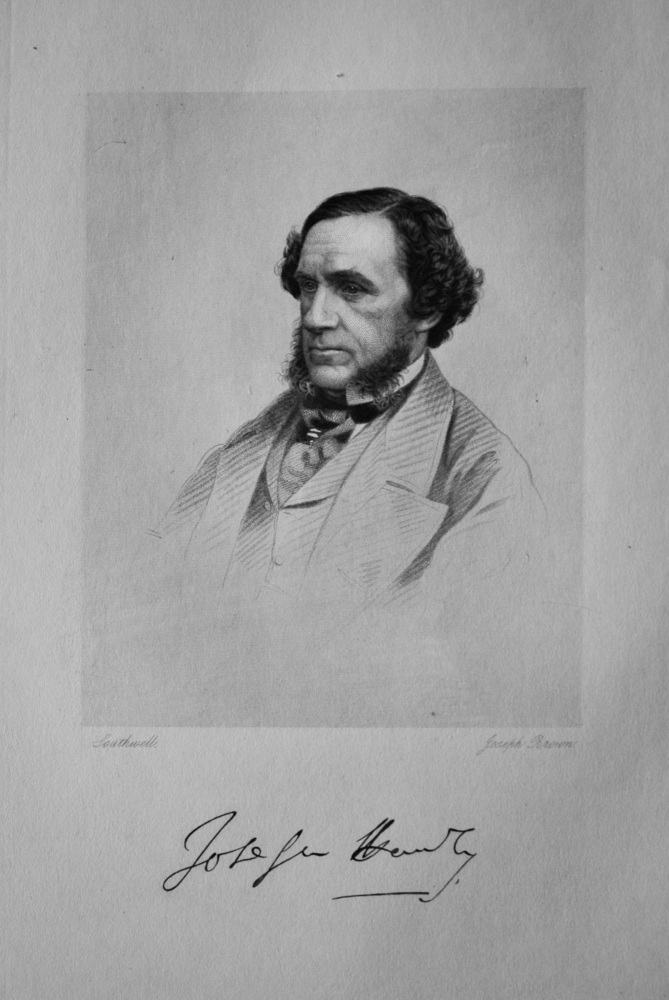 Sir Joseph Hawley, Bart.  1814 - 1875.  (Racehorse Owner.)