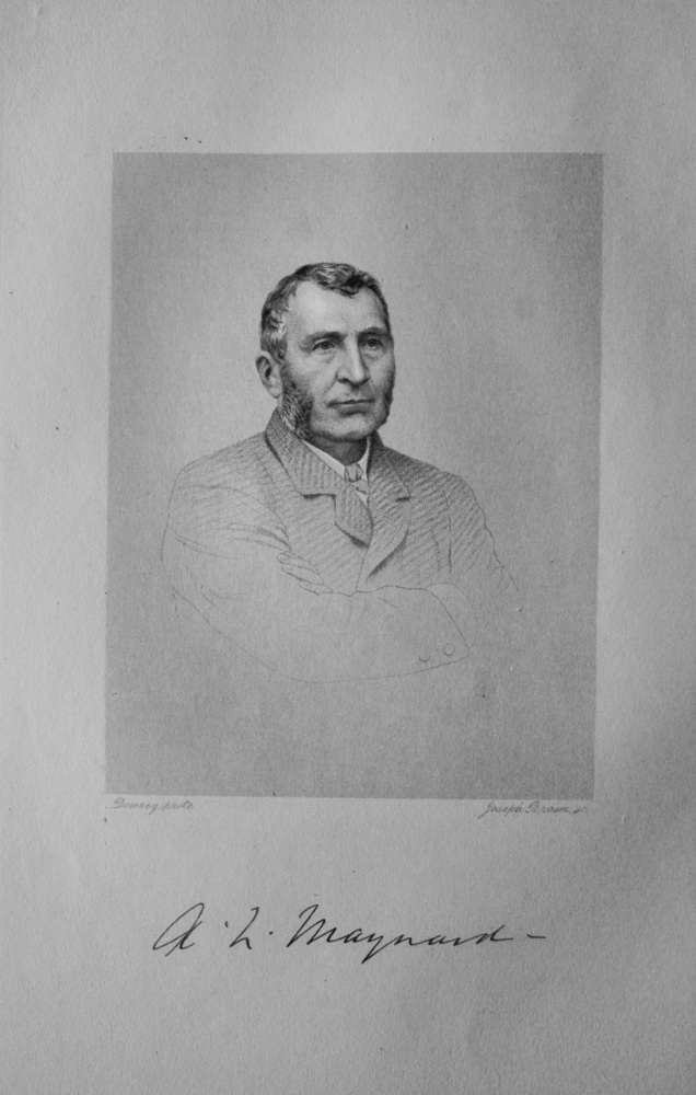 Mr. Anthony L. Maynard.  1814 - 1902. (Master of the North Durham.)