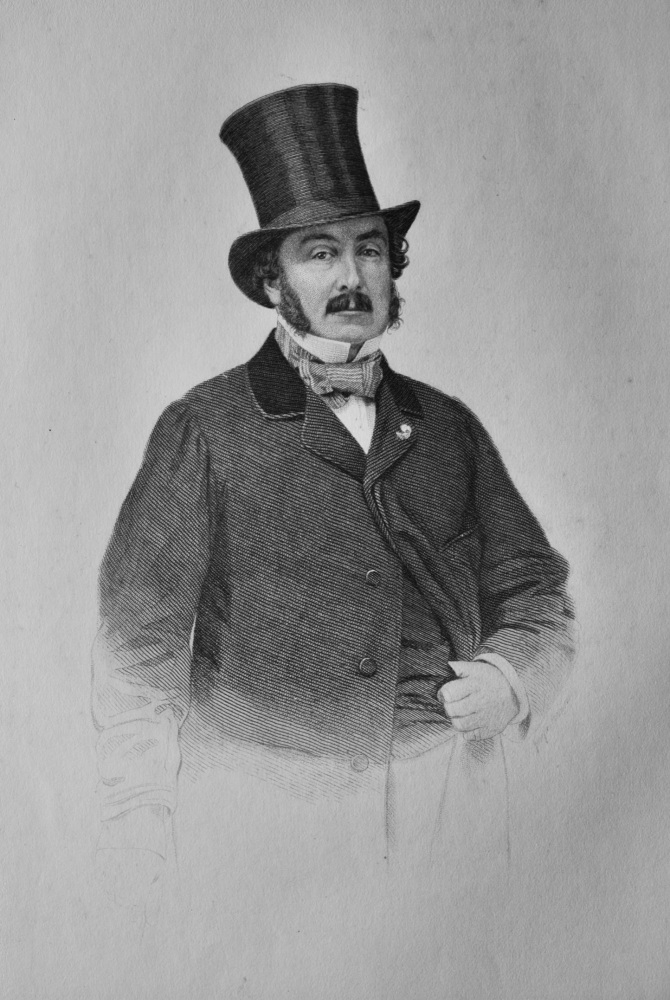 Count F. De Lagrange.  1815  -  1883. (Racehorse Owner).