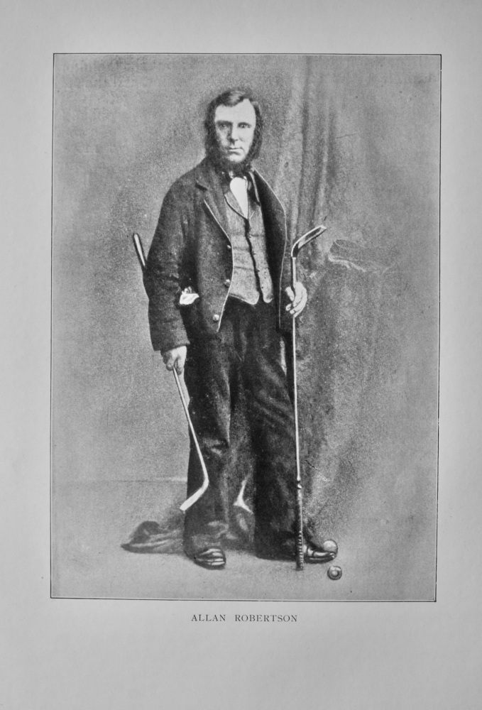 Allan Robertson. 1815 -- 1859. (Golfer).