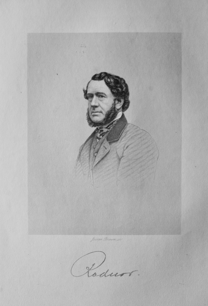 Jacob, Fourth Earl of Radnor.  1815  -  1889. (Huntsman).