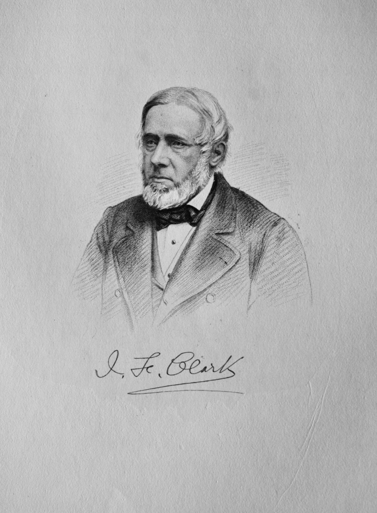 Mr. J. F. Clark. "Judge"  1816 - 1898. (Judge to the Jockey Club.)