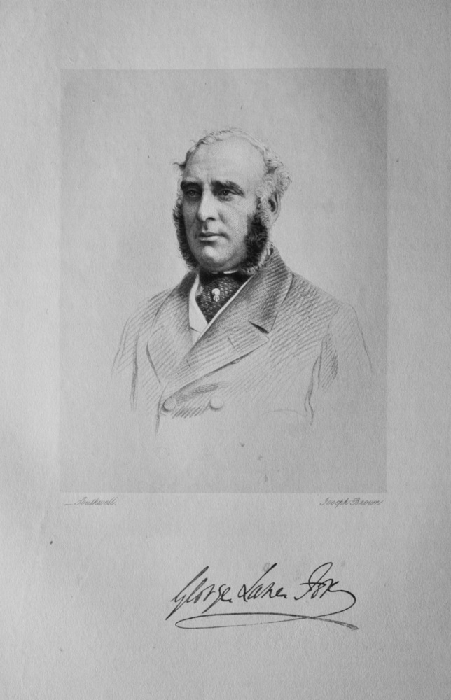Mr. George Lane-Fox. 1816 - 1896.  (Master of Hounds.)