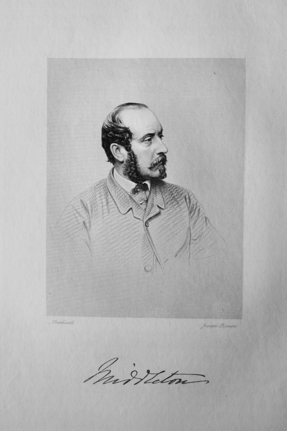 Henry, Eighth Baron Middleton.  1817 - 1877.  (Master of Fox Hounds).