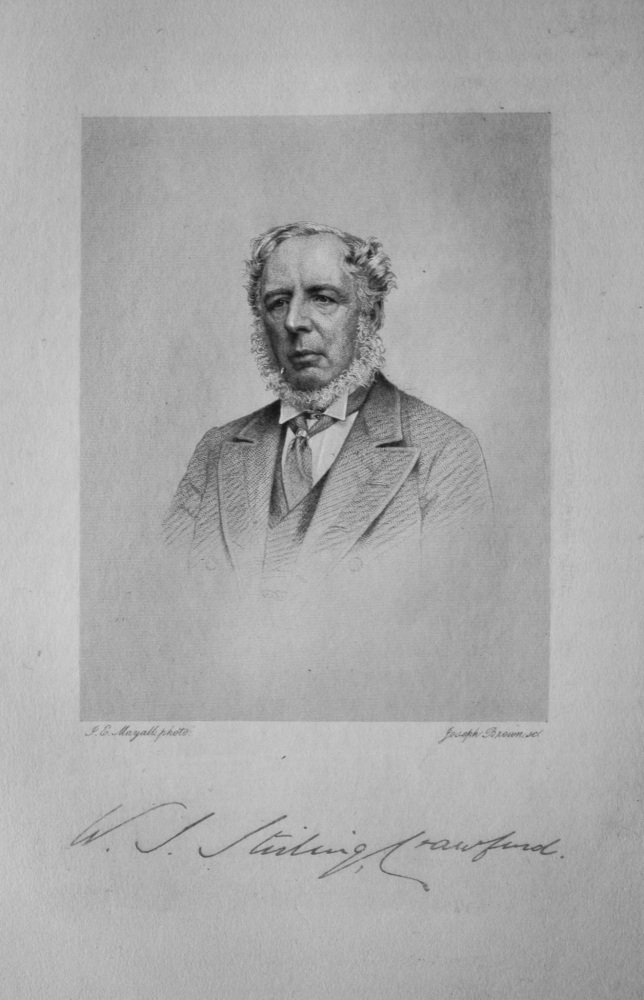 Mr. W. Stirling Crawfurd.  1819 - 1883. (Racehorse Owner)