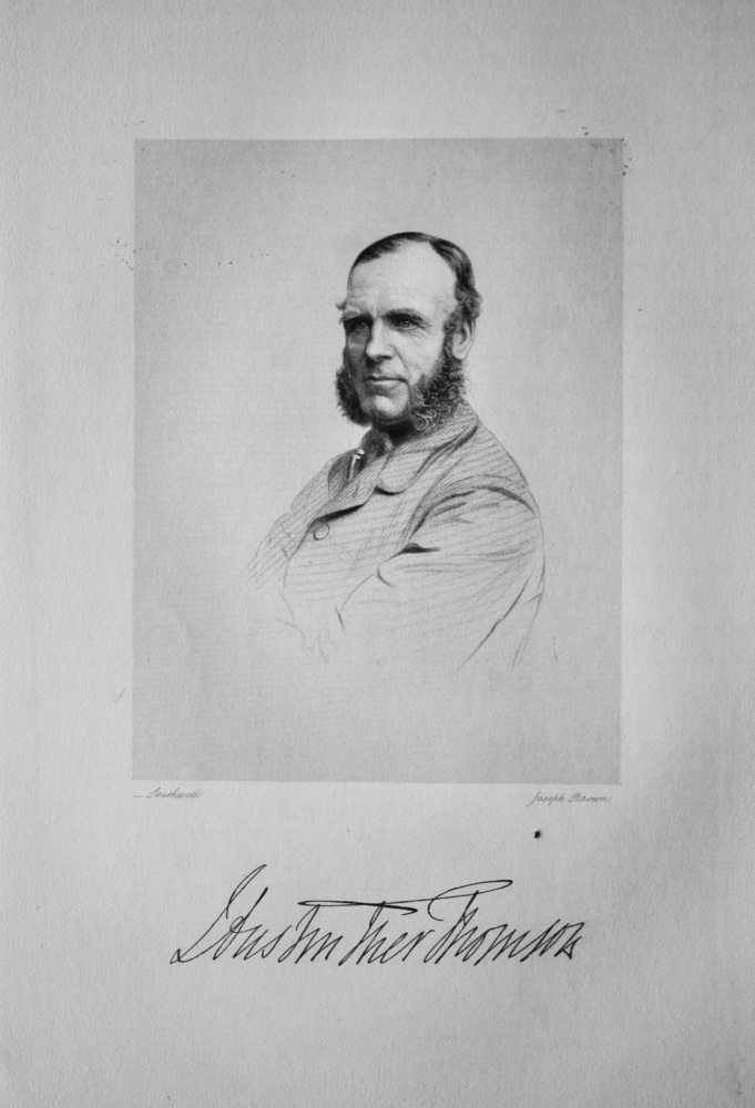 Colonel John Anstruther Thomson.  1818  -  1904. (Huntsman).
