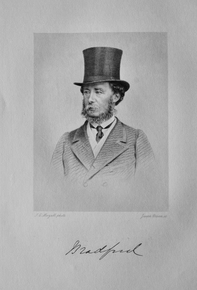 Orlando, Third Earl of Bradford.  1819  -  1898. (Breeder of Bloodstock).