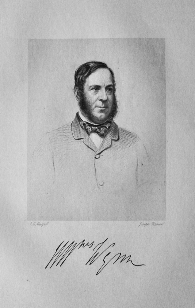 Sir Watkin Williams Wynn. 1820  -  1885  (Huntsman).