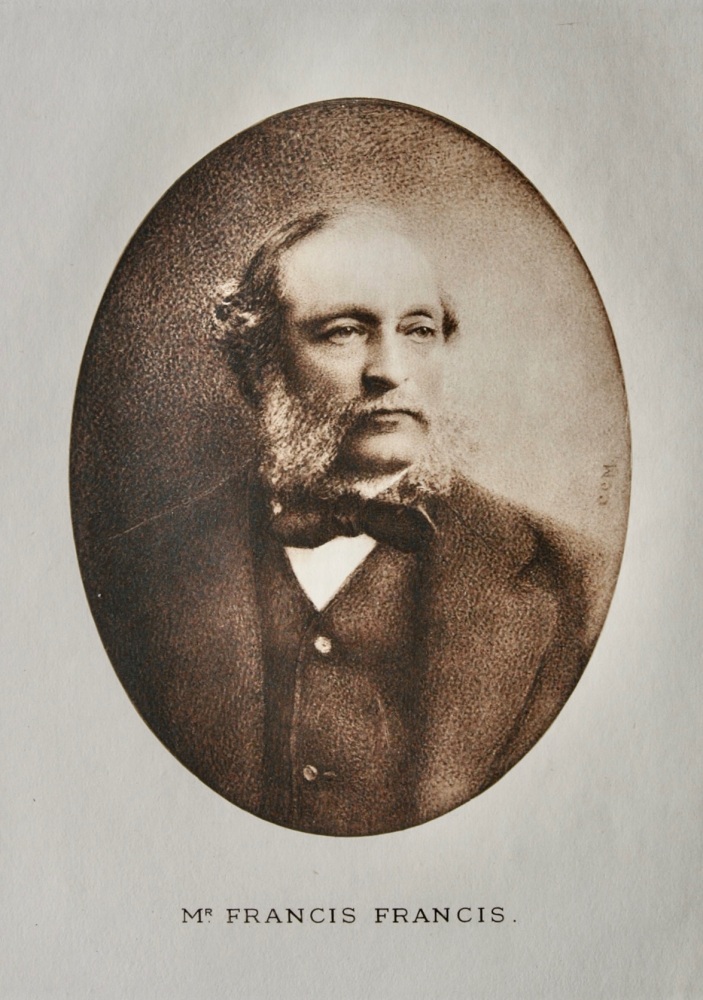 Mr. Francis Francis.  1822  -  1886.  (Angler).