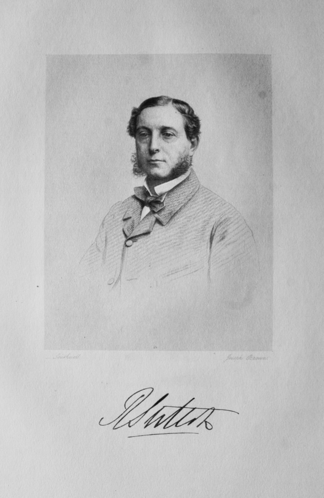 Sir Richard Sutton.  1821 - 1878. (Racehorse Owner).