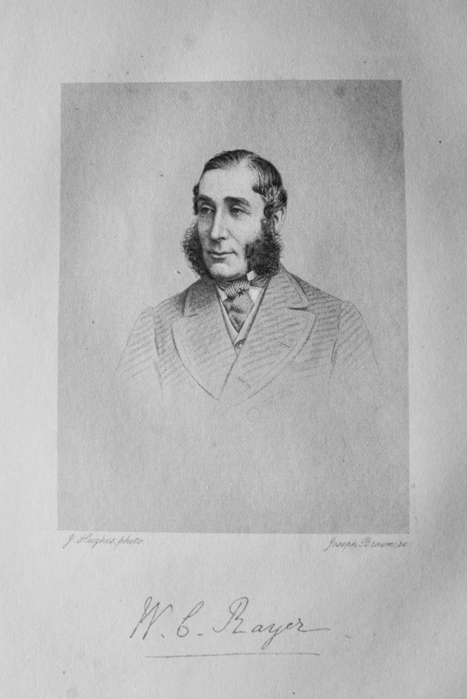 Mr. William Carew Rayer.  1820 - 1892. (Master of Tiverton Foxhounds.)