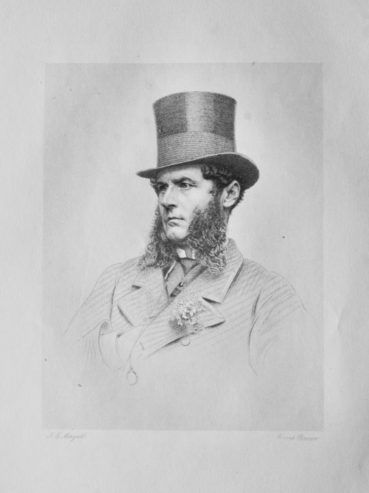 George Augustus, Second Earl Howe.  1821  -  1876. (Huntsman).