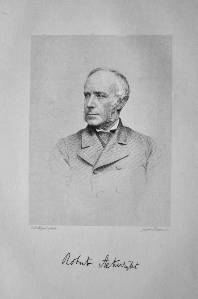 Mr. Robert Arkwright.  1822 - 1888.  (Huntsman).