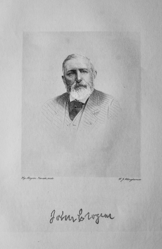 Mr. John Crozier. 1822 - 1903. (Huntsman.)