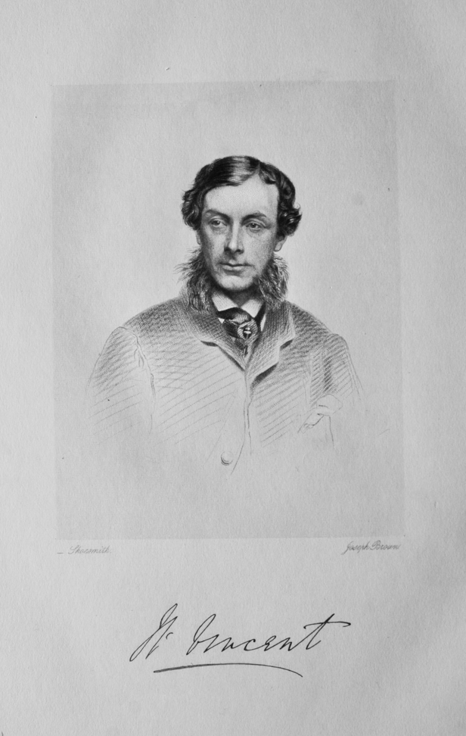 Carnegie, Third Viscount St. Vincent.  1825  -  1879. (Racehorse Owner.)