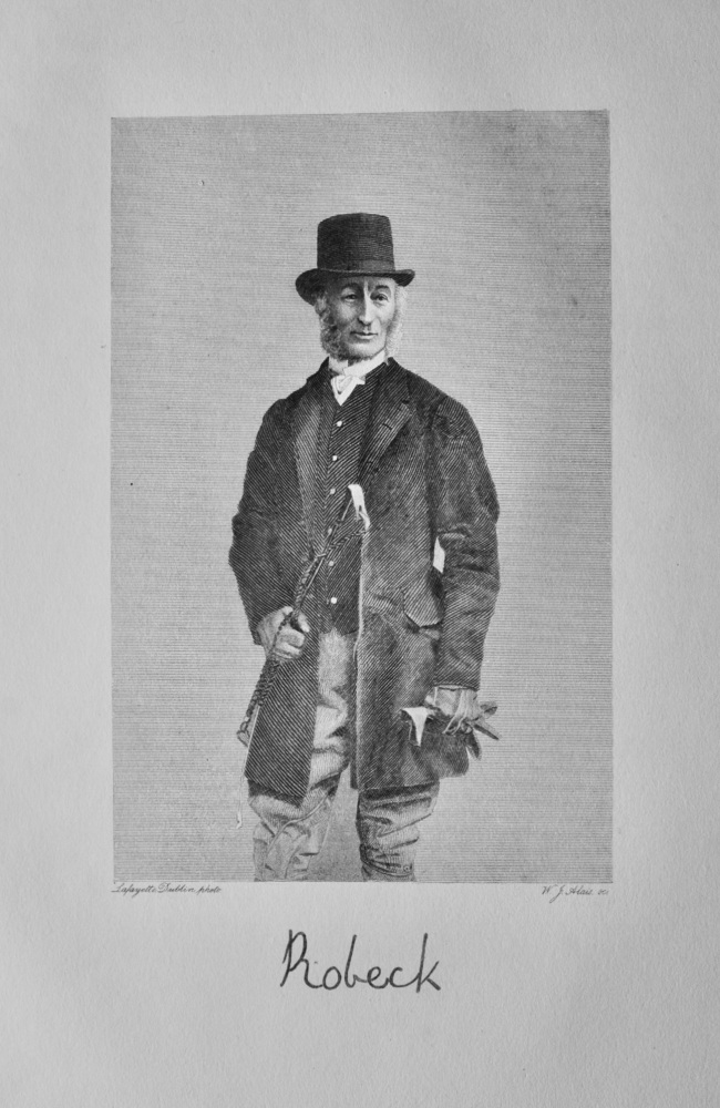 Baron De Robeck. 1823  -  1904. (Master of Foxhounds Co. Kildare.)