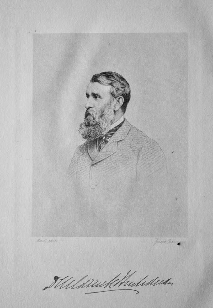 Sir D. C. R. Carrick-Buchanan, K.C.B.  1825  -  1904.  (Master of the Lanark and Renfrewshire Foxhounds.)