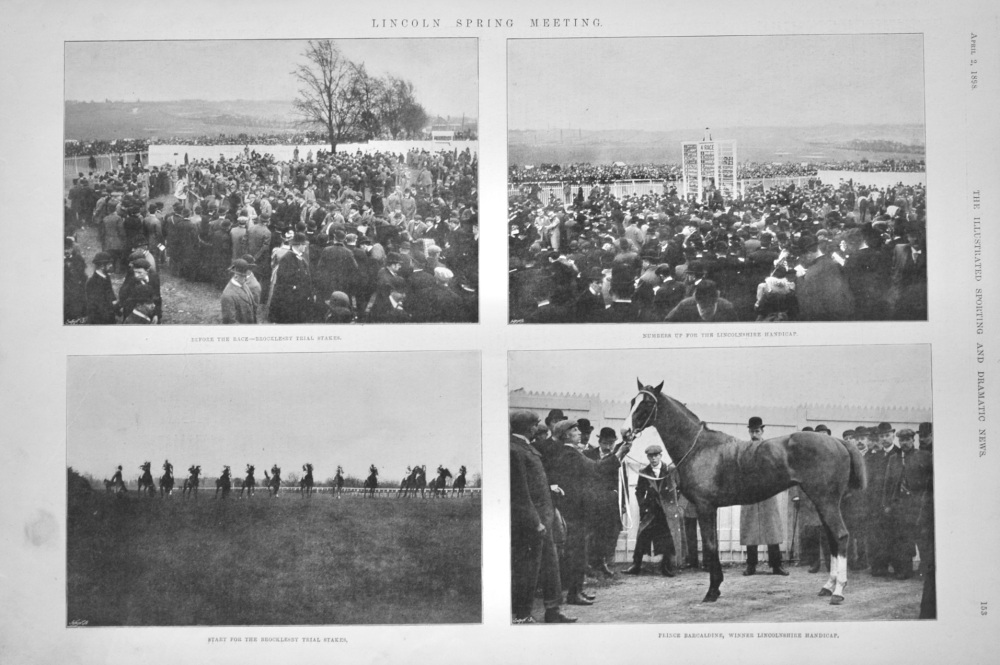Lincoln Spring Meeting.  1898.