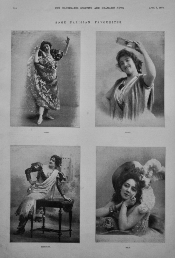 Some Parisian Favourites.  1898.