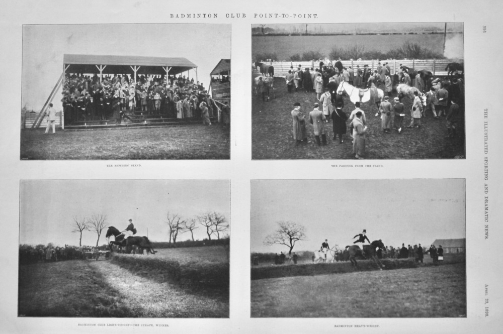 Badminton Club Point-to-Point.  1898.