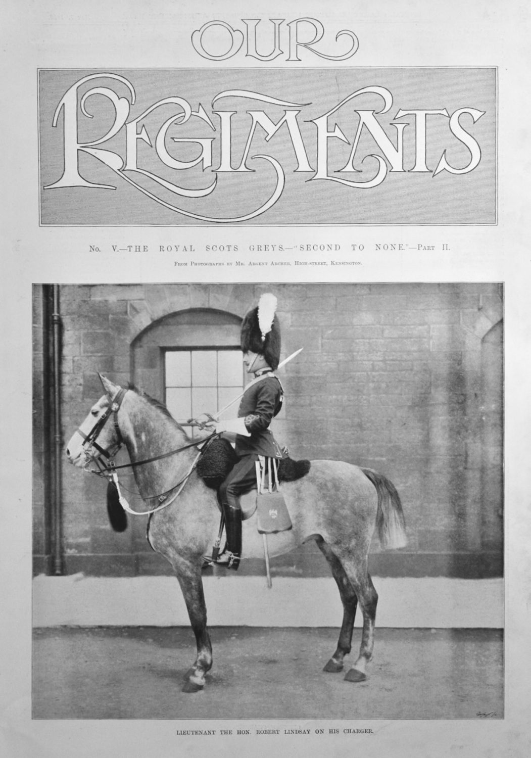 Our Regiments.  No. V.- The Royal Scots Greys.- 