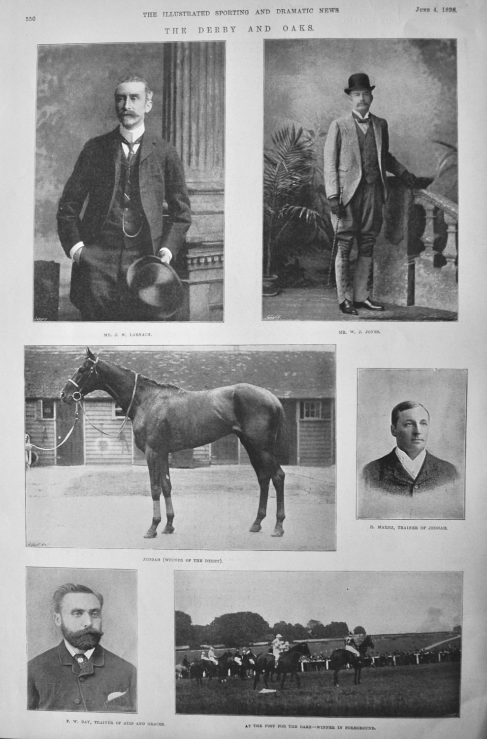 The Derby and Oaks.  1898.