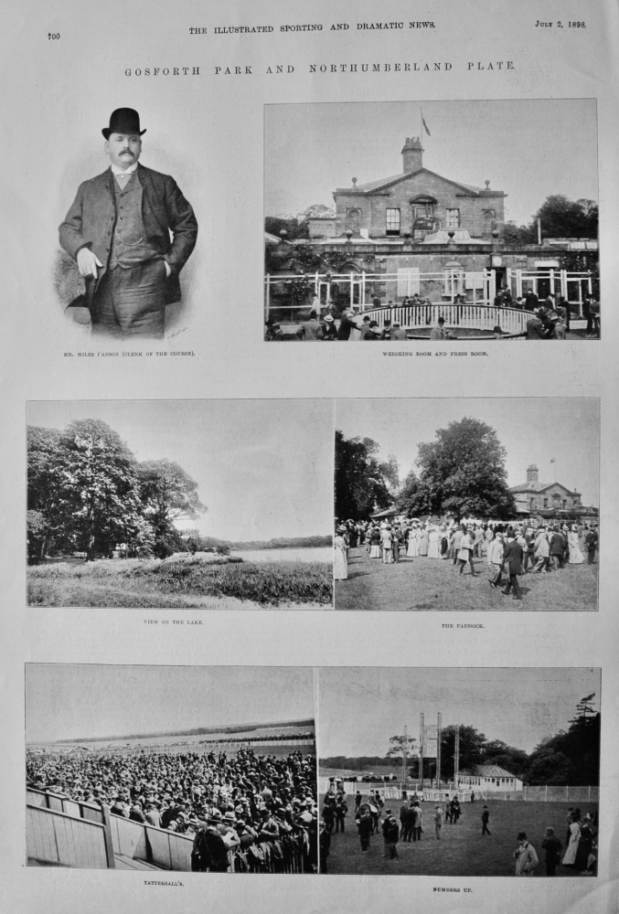 Gosforth Park and Northumberland Plate.  1898.