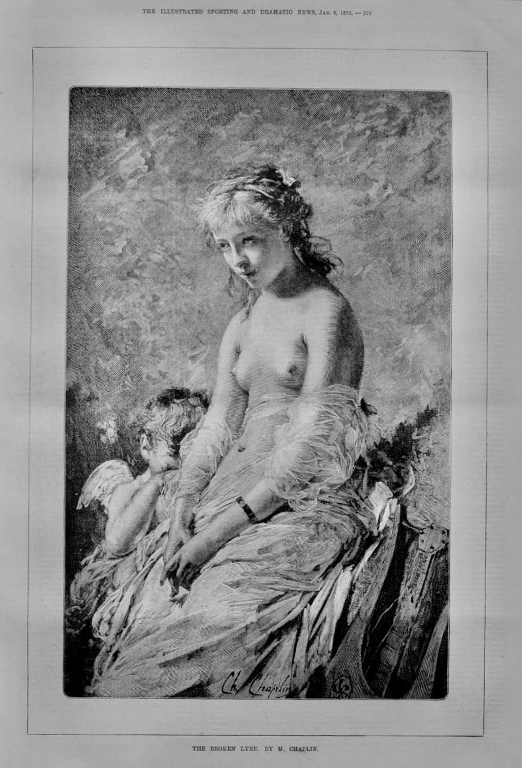 The Broken Lyre.  1876.