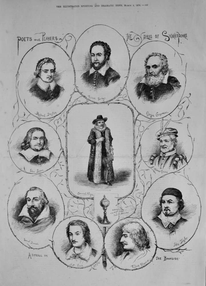 Poets and Players in the Days of Shakespeare.  1876.