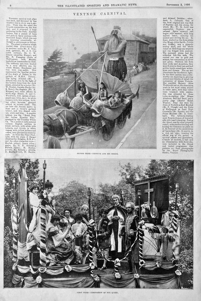 Ventnor  Carnival.  1898.