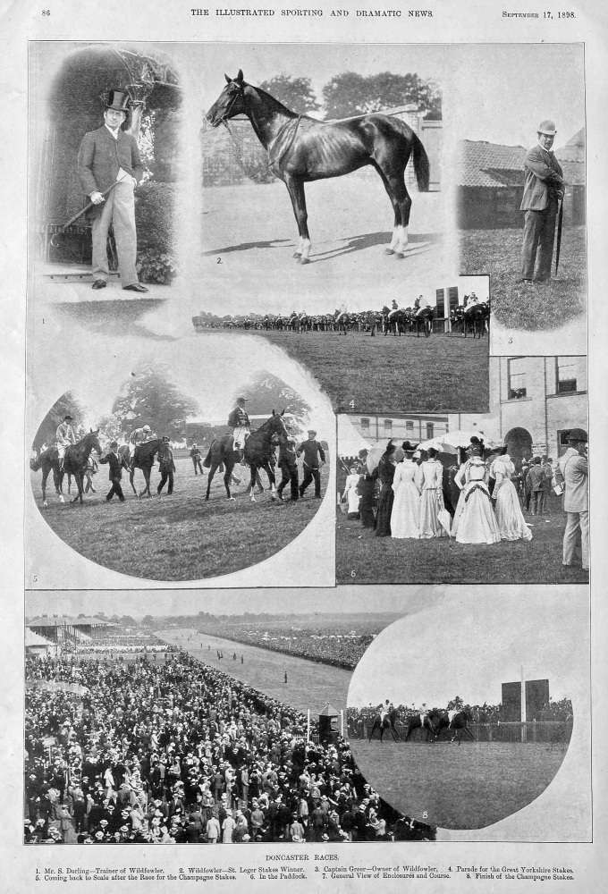 Doncaster Races.  1898.