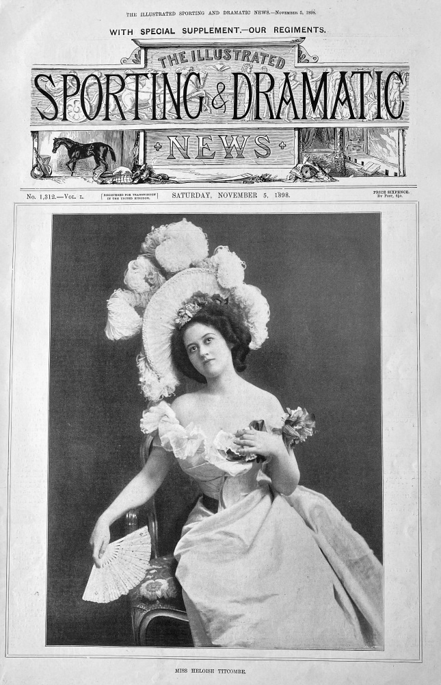 Miss Heloise Titcombe.  1898.