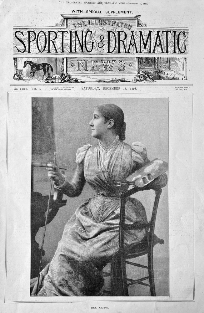 Mrs. Kendal.  1898.