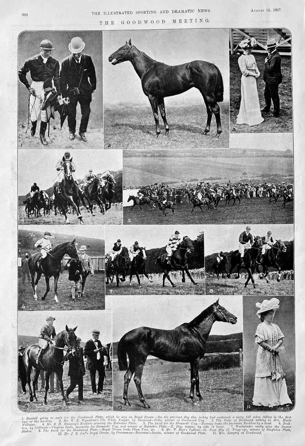 The Goodwood Meeting.  1907.