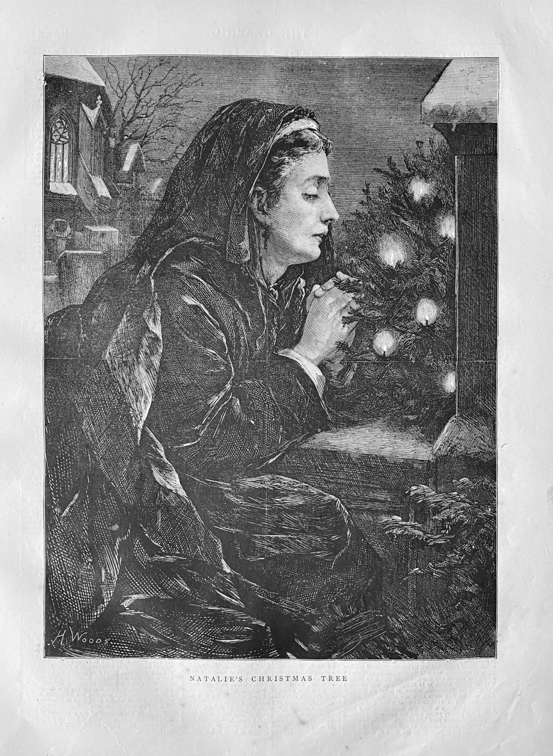 Natalie's  Christmas  Tree.  1871.