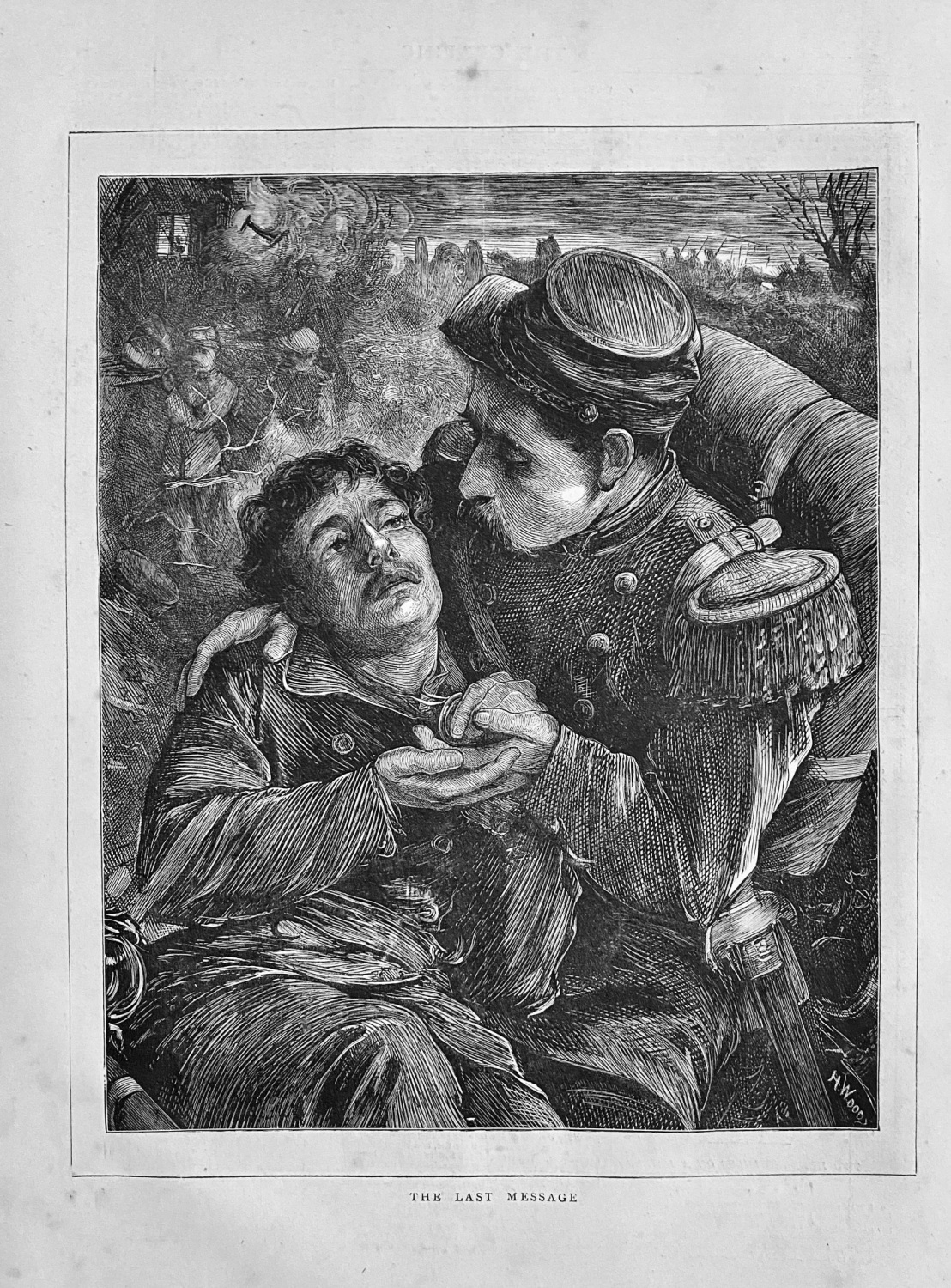 The Last Message.  1871.