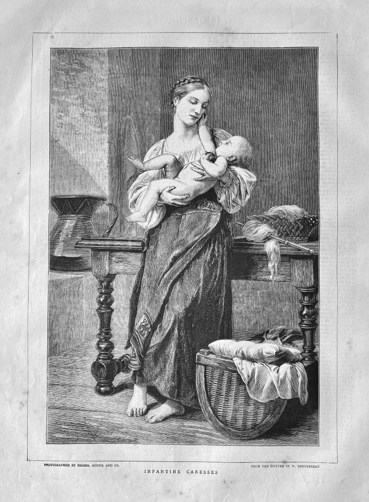 Infantine Caresses.  1871.