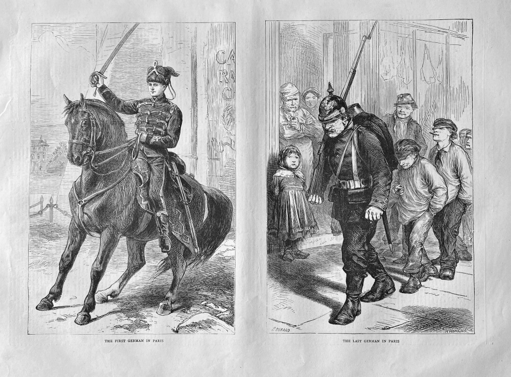 Franco - Prussian War.  1871.