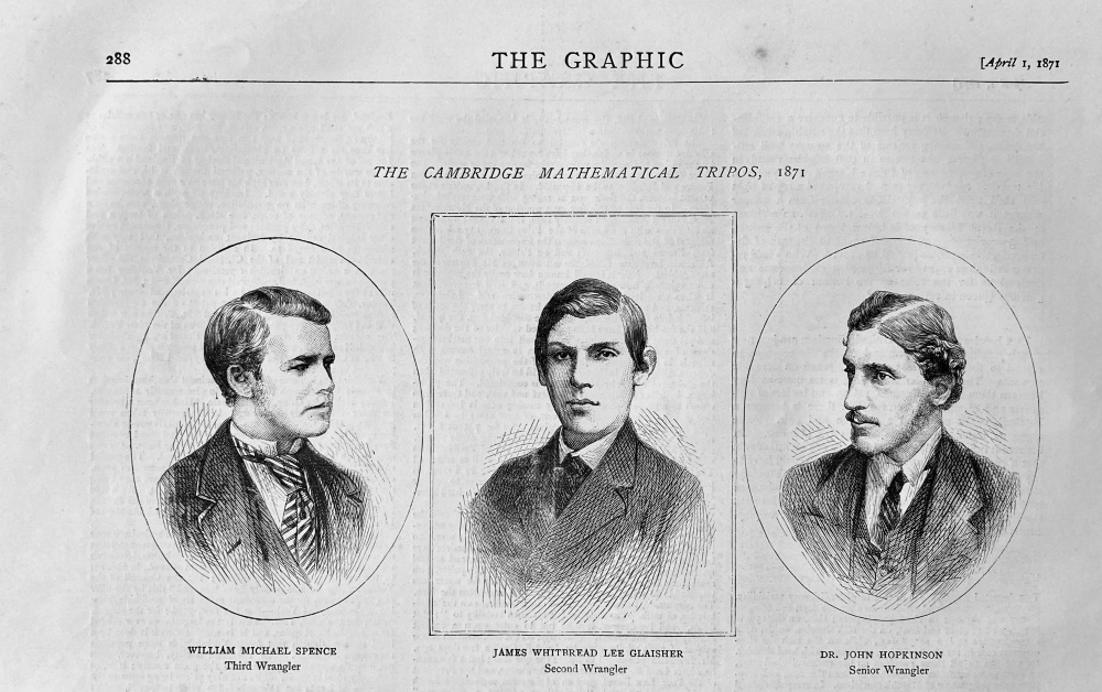 The Cambridge Mathematical Tripos, 1871.
