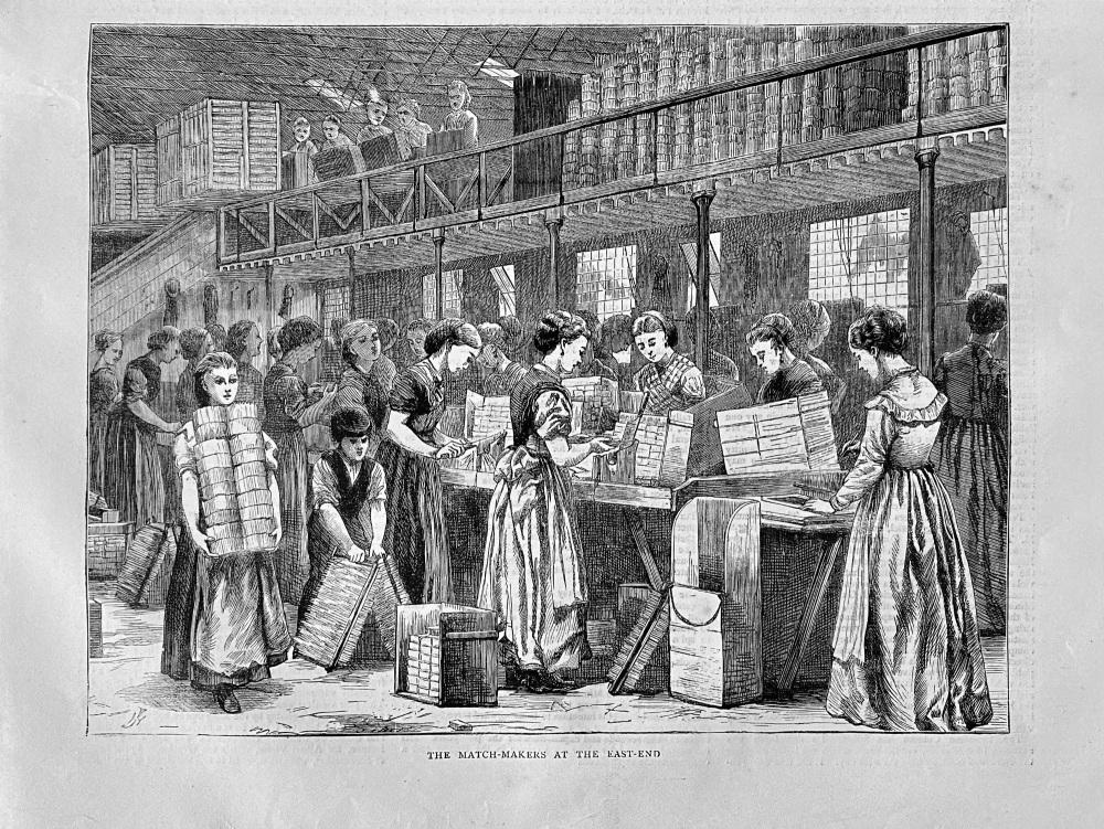 The Match-Makers at the East End.  1871.