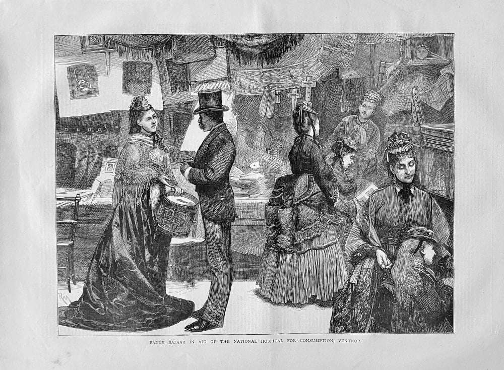 Fancy Bazaar in Aid of the National Hospital for Consumption, Ventnor,  1871.