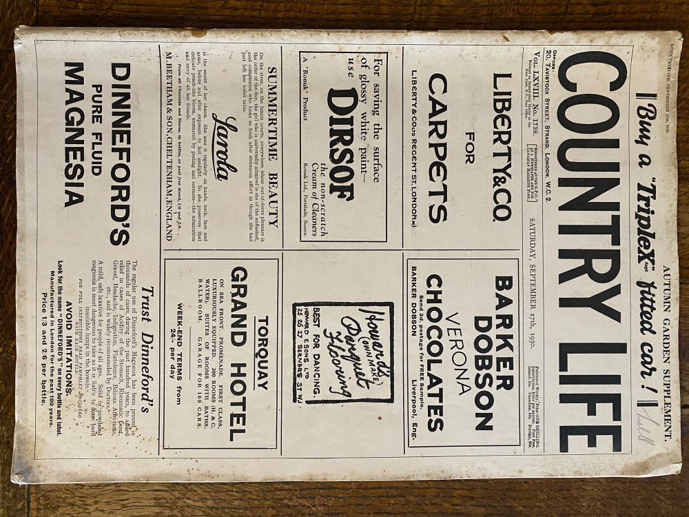 Country Life - September 27th, 1930