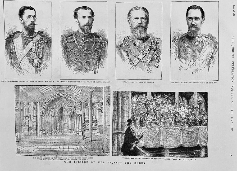 The Jubilee of Her Majesty the Queen.  1887.